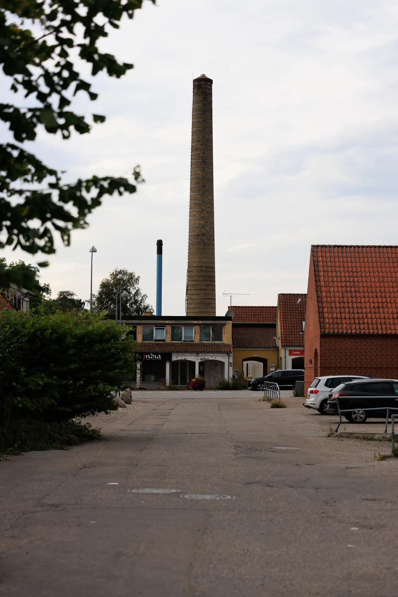 Historic fabric and streets near Hedehusene Station