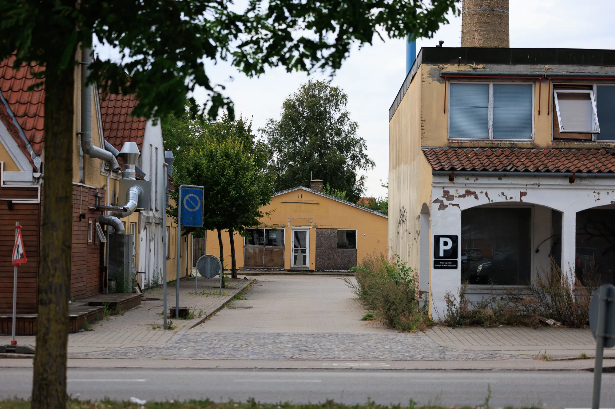 Industrial traces around Hedehusene