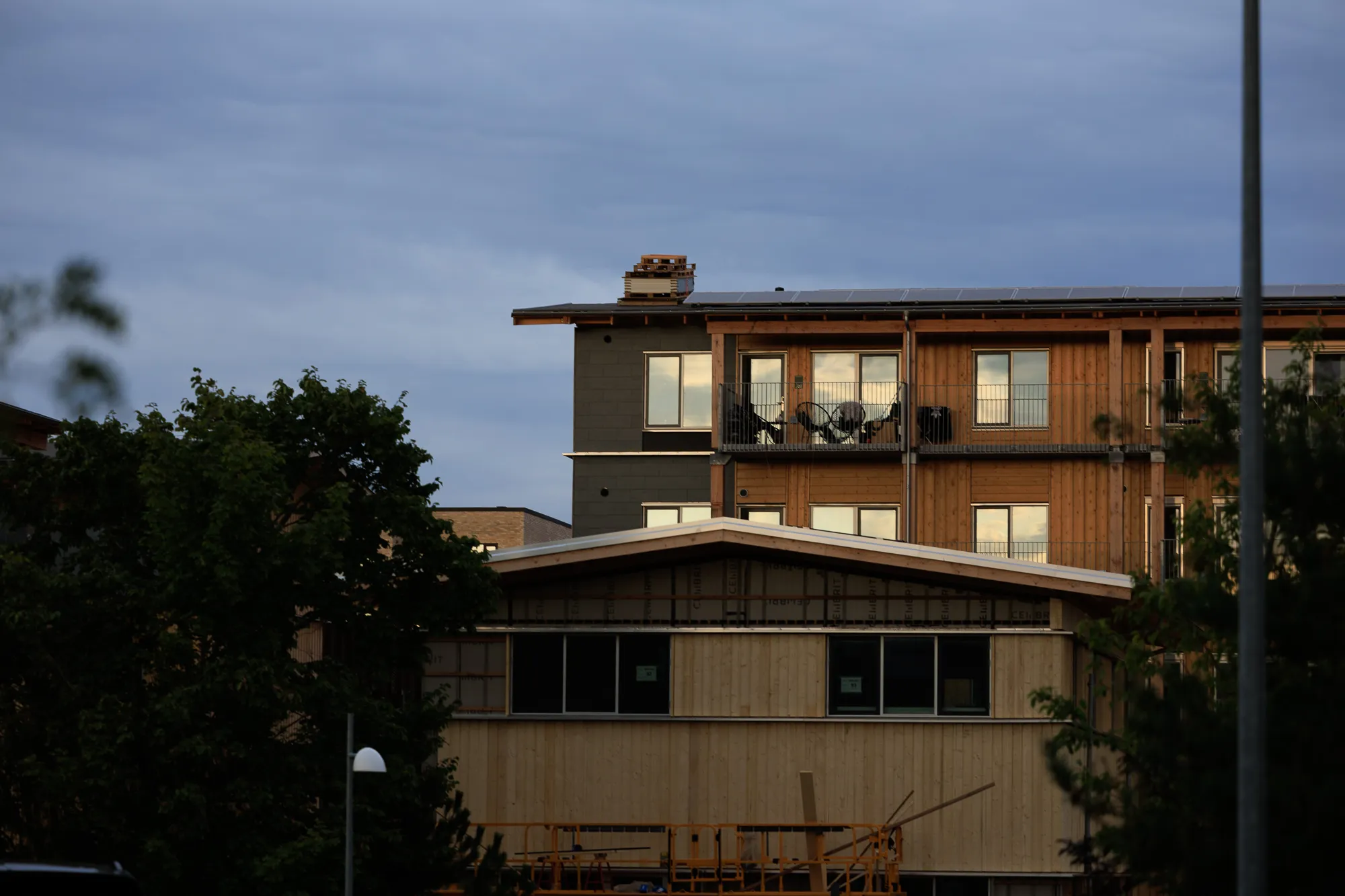 Angles of new housing blocks — Nærheden