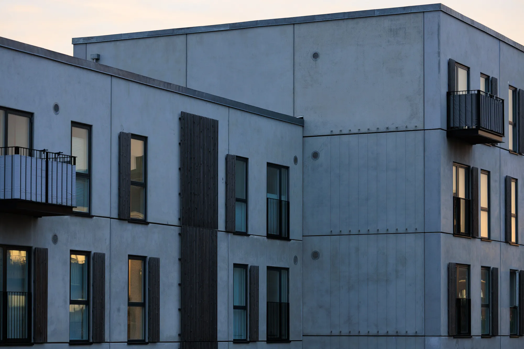 Evening across the district loop — Hedehusene