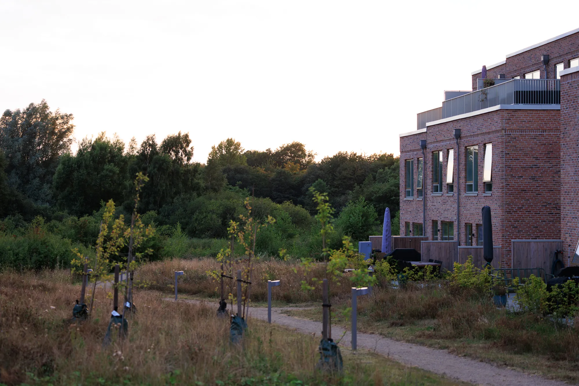 Sunset skyline over Nærheden — Greater Copenhagen